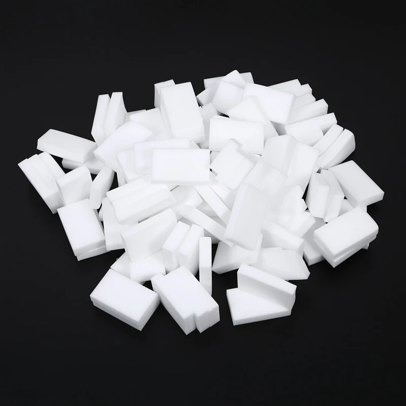 Melamine Sponge magical Sponge rub Melamine Cleaner Eco-Friendly white Kitchen magical Sponge rub 10*6*2 cm 100 pcs