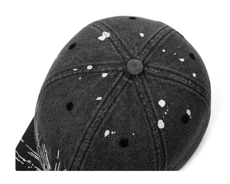 1pc Kpop "What Is Your Love Song" Same Knitted Embroidery Caps for Women,Tour Concert Cap Outdoor Retro Washed Baseball Caps 모자