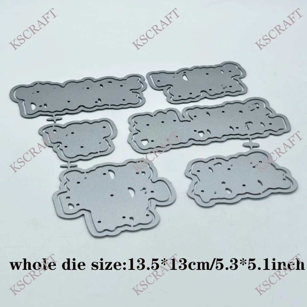 KSCRAFT Birthday Sentiments Cutting Dies Stencils for DIY Scrapbooking Decorative Embossing DIY Paper Cards