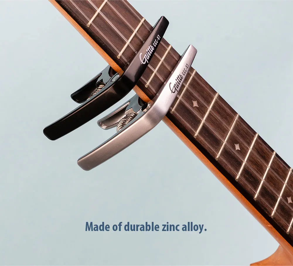 JOYO Guitto Series GGC-06/07 Guitar Capo Zinc Alloy Metal Capo Tuning Clamp for Acoustic Classic Electric Guitar and Ukulele