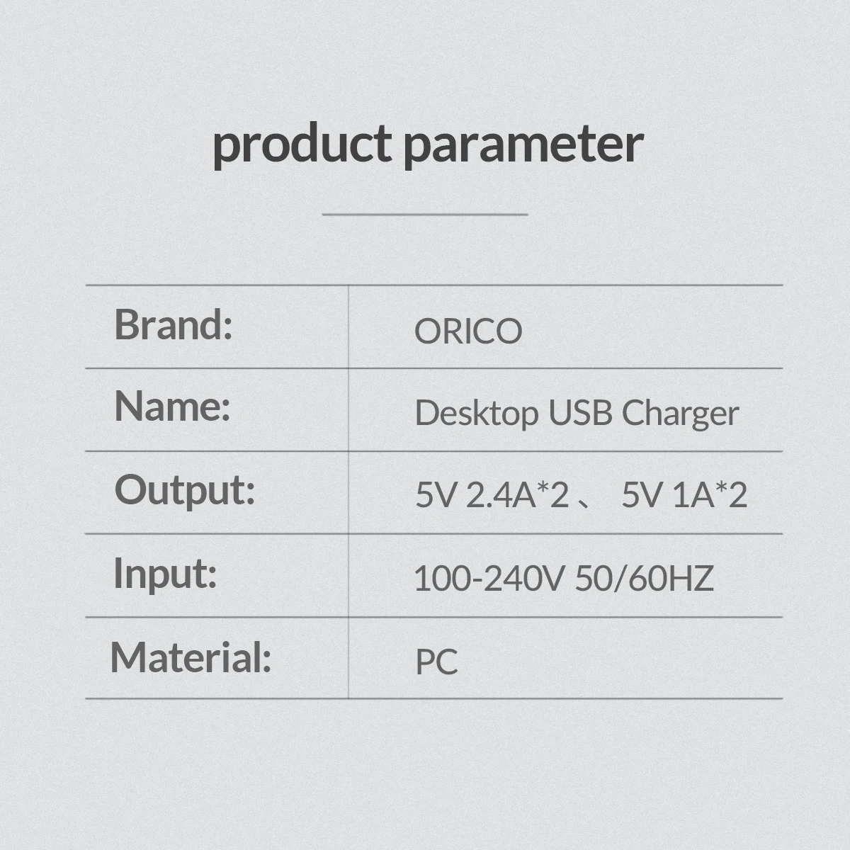 ORICO 4 Port USB Charger Super low price US Plug Universal Desktop Power Adapter 5V 6A 30W Output for Samsung iPhone Huawei