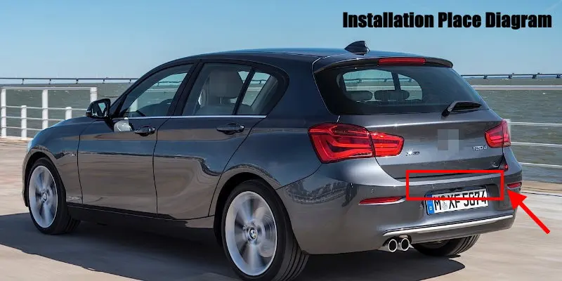 For BMW 1 Series F20 F21 120i 135i 2011-2017 Car Rear View Camera Backup Back Parking AUTO HD CCD CAM Accessories Kit