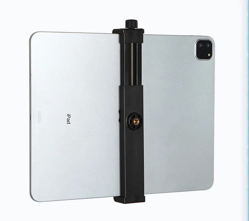 BFOLLOW Tablet Big Holder with 1/4" Female for iPad Pro 12.9" 11" Air Mini Clamp Stand Tripod Samsung Huawei Xiaomi Bracket