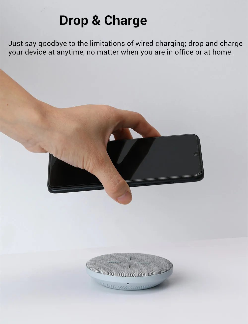 Huawei Wireless Charger Max 27W CP61 Super Charge For Huawei Qi Standard Charge For iPhone 15/14/13/12/11 Series