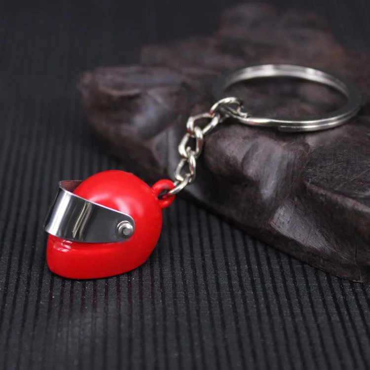 New Motorcycle Key Chain Charm metal keychain men women Car Key Ring 4 color key holder best gift jewelry
