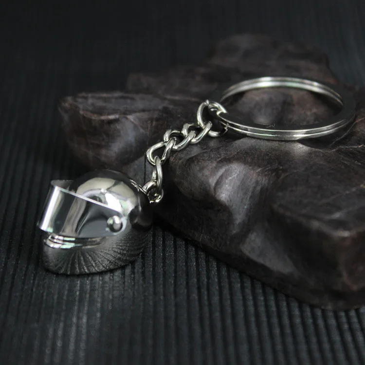 New Motorcycle Key Chain Charm metal keychain men women Car Key Ring 4 color key holder best gift jewelry