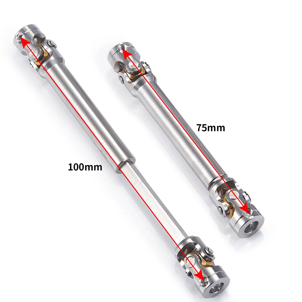 TRINOOD 1PCS Tamiya Drive Shaft Joint for 1/14th Scale Tamiya RC Trailer Tractor Truck Model Car Upgrade Parts