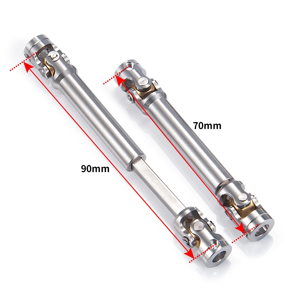 TRINOOD 1PCS Tamiya Drive Shaft Joint for 1/14th Scale Tamiya RC Trailer Tractor Truck Model Car Upgrade Parts