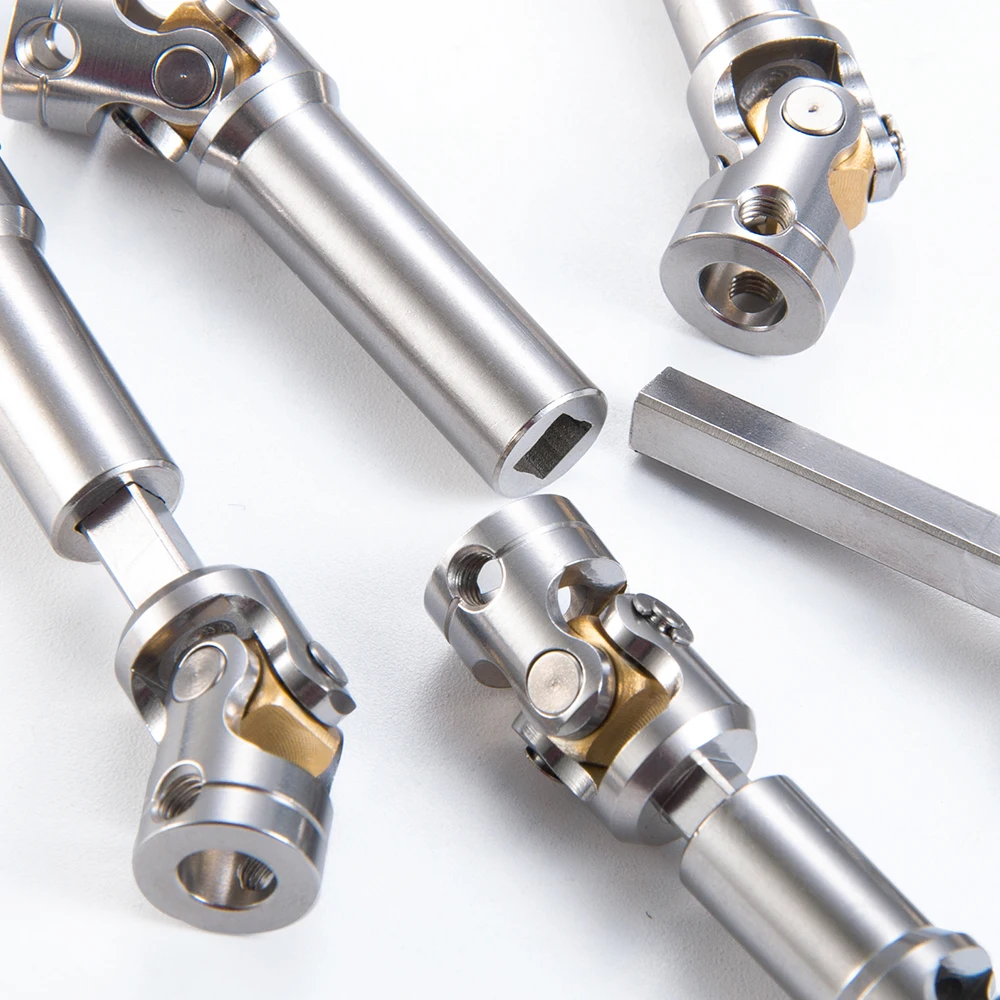 TRINOOD 1PCS Tamiya Drive Shaft Joint for 1/14th Scale Tamiya RC Trailer Tractor Truck Model Car Upgrade Parts
