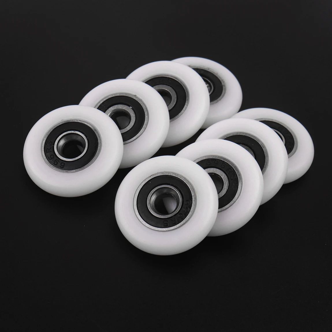 8 Pcs/set Bath shower cabinet roller wheel shower room accessories bearing roller wheel 19/23/25/27mm
