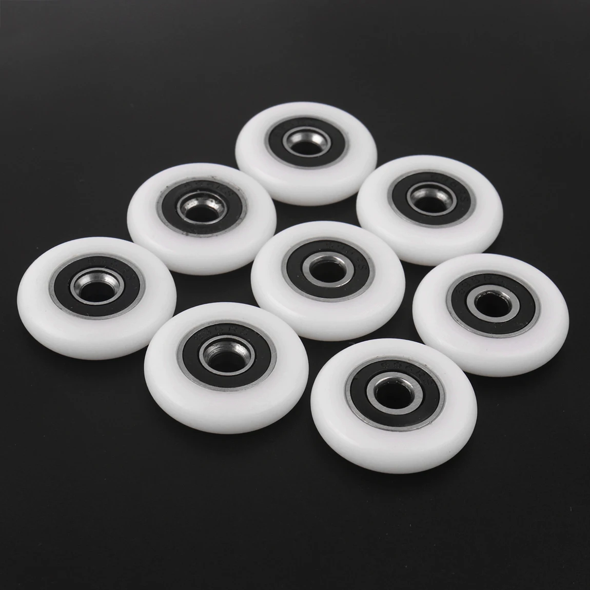 8 Pcs/set Bath shower cabinet roller wheel shower room accessories bearing roller wheel 19/23/25/27mm