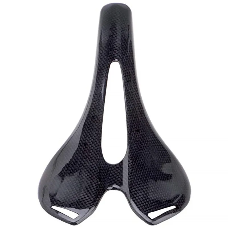 3K Full Carbon Fiber Bicycle Saddle MTB Road Bike Seat Ultra Light Cycle Equipment Matte/ Glossy 270x143mm
