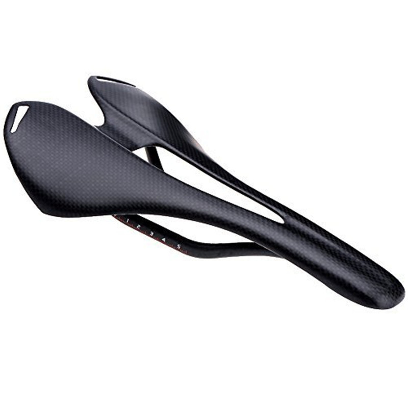 3K Full Carbon Fiber Bicycle Saddle MTB Road Bike Seat Ultra Light Cycle Equipment Matte/ Glossy 270x143mm