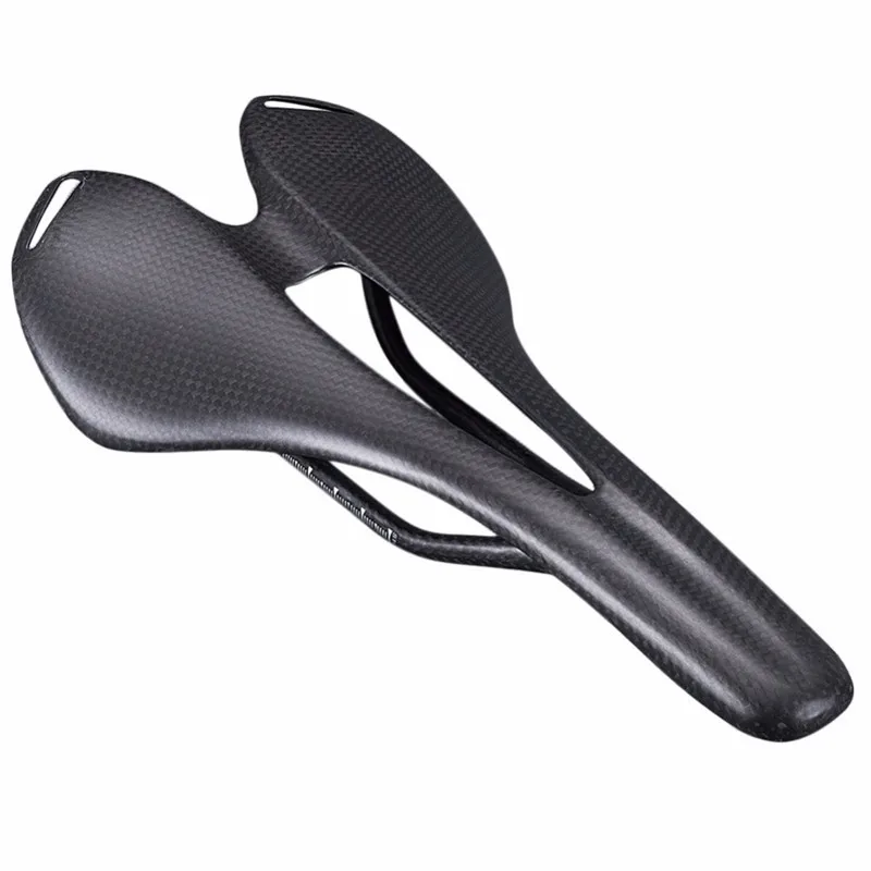 3K Full Carbon Fiber Bicycle Saddle MTB Road Bike Seat Ultra Light Cycle Equipment Matte/ Glossy 270x143mm