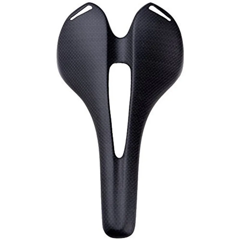 3K Full Carbon Fiber Bicycle Saddle MTB Road Bike Seat Ultra Light Cycle Equipment Matte/ Glossy 270x143mm