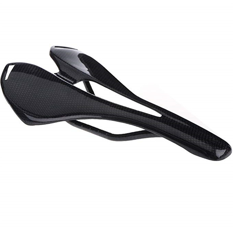 3K Full Carbon Fiber Bicycle Saddle MTB Road Bike Seat Ultra Light Cycle Equipment Matte/ Glossy 270x143mm
