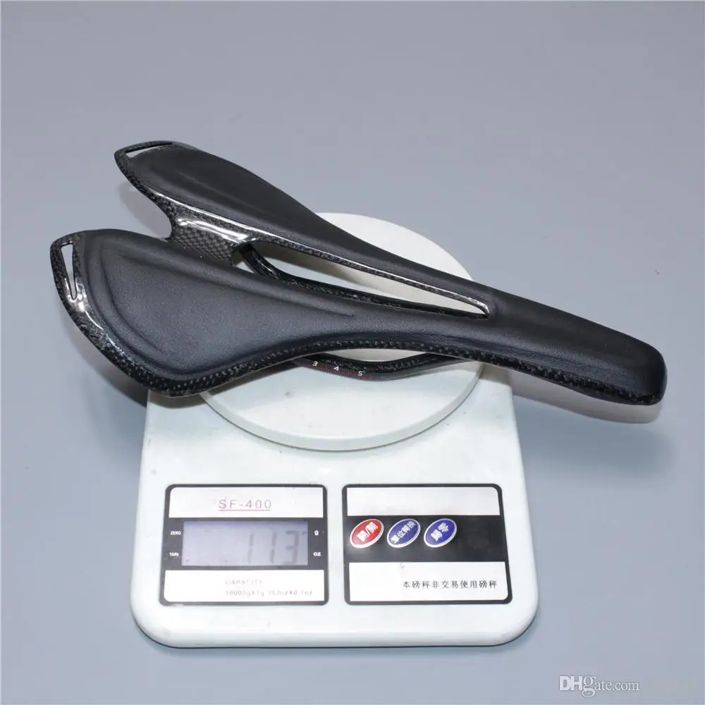 3K Full Carbon Fiber Bicycle Saddle MTB Road Bike Seat Ultra Light Cycle Equipment Matte/ Glossy 270x143mm