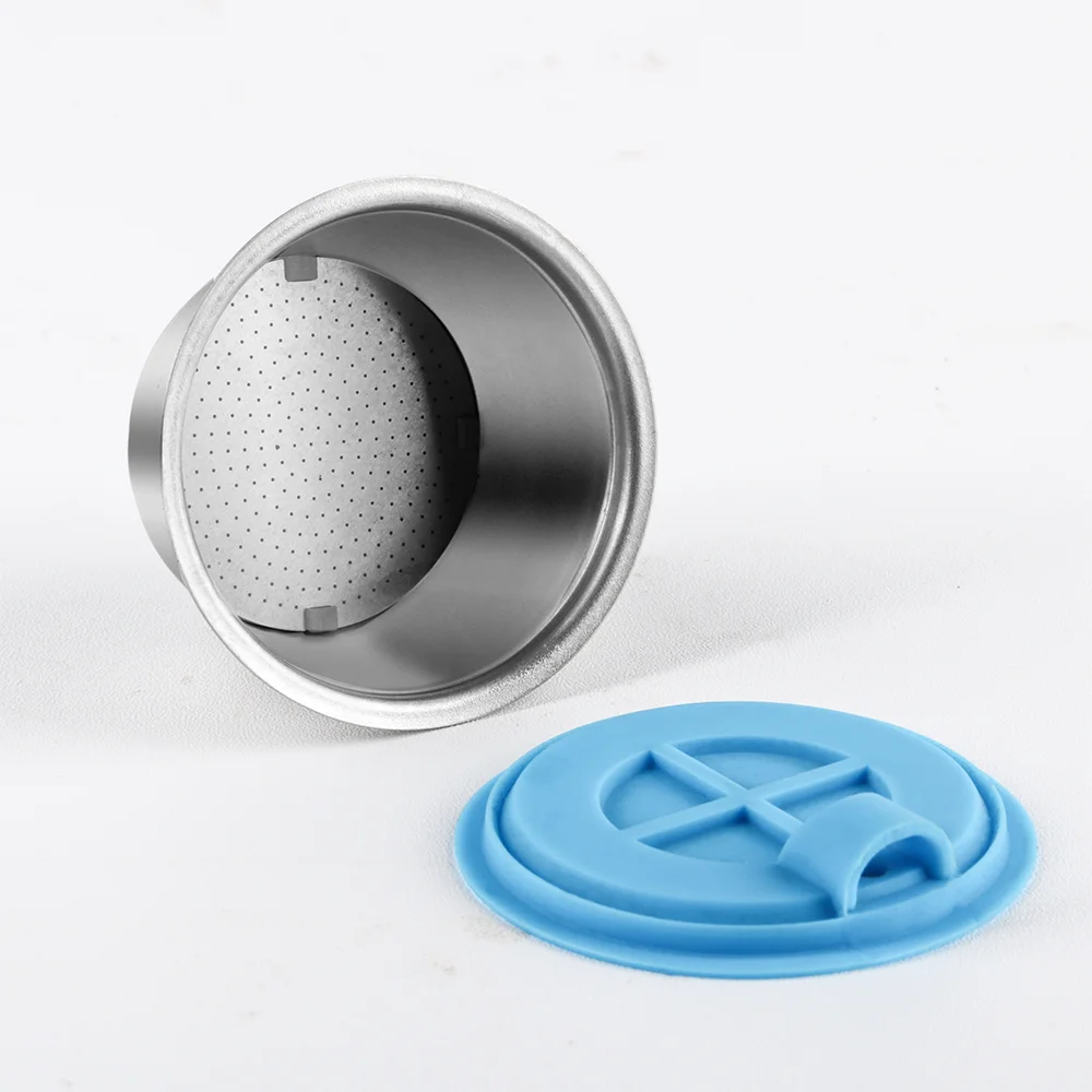 Refillable For Dolce Gusto Capsule Silicone Sleeve Stainless Steel Metal Dolci Gusto Coffee Maker Coffee Scoop Tamper i Cafilas