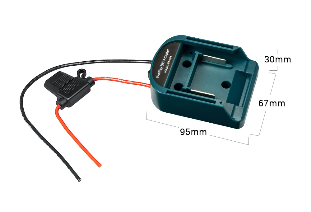 External Battery Adapter Converter for MT Makita 14V/18V Battery DIY Power Tool box mod Plug accessories kit electric extension