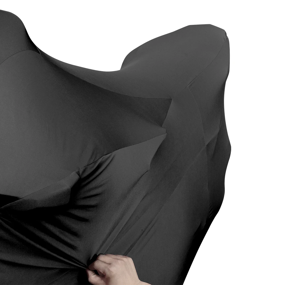 Universal 2 Colors M -4XL Motorcycle Covers UV Protector Cover Motor Scooter Bike Dustproof Cover Indoor Outdoor Elastic Fabric